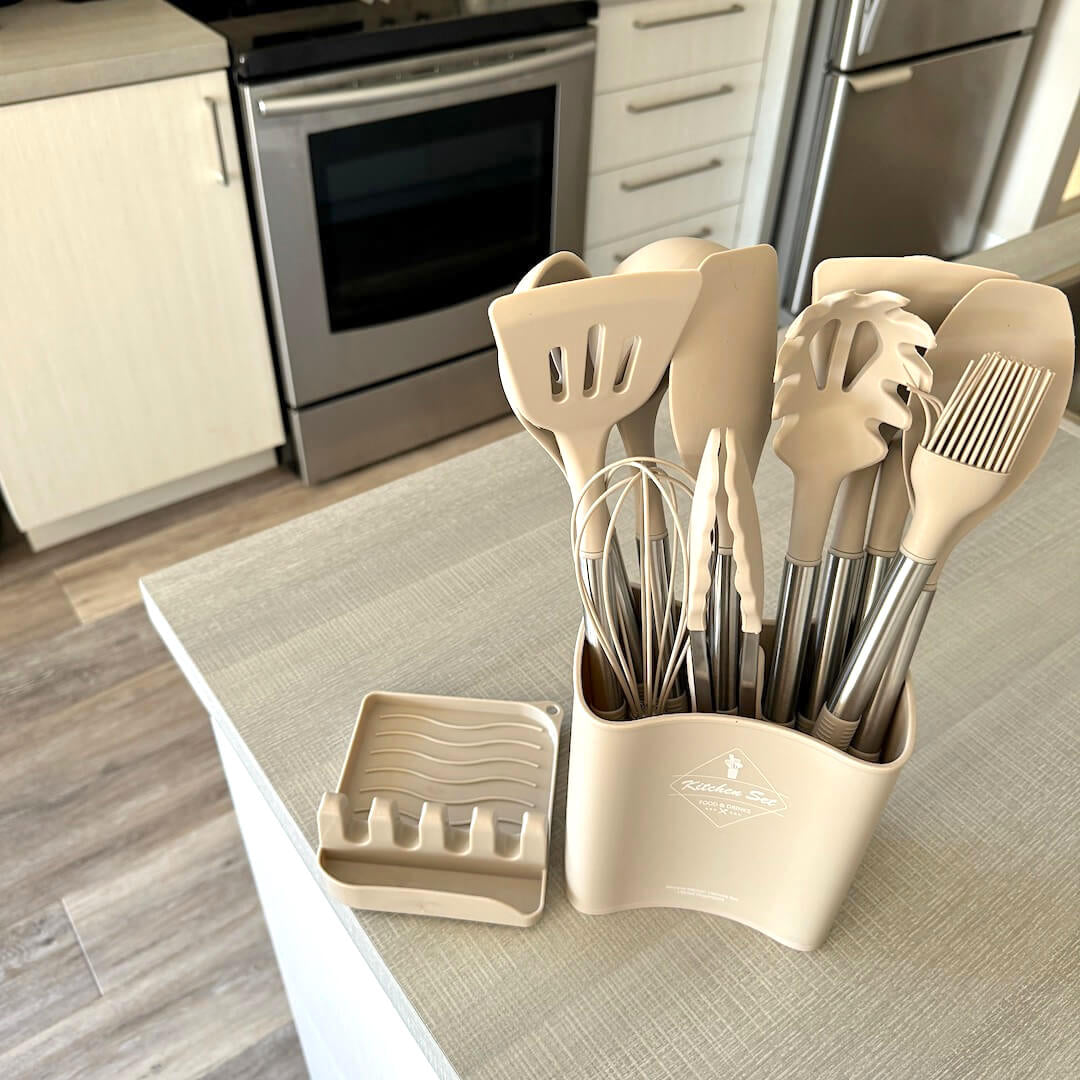 BowLift | Lyon Silicone Kitchen Utensils Set