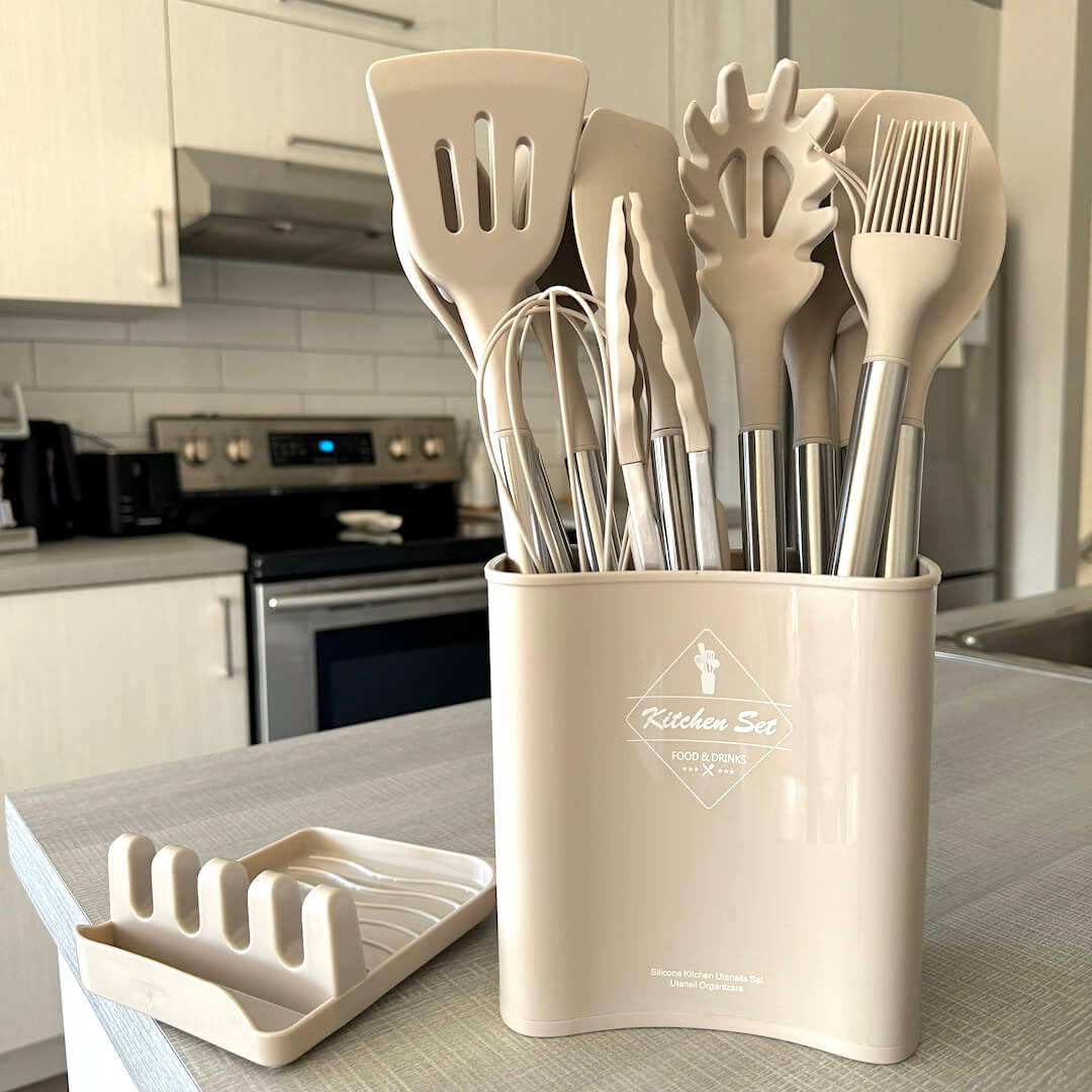 BowLift | Lyon Silicone Kitchen Utensils Set