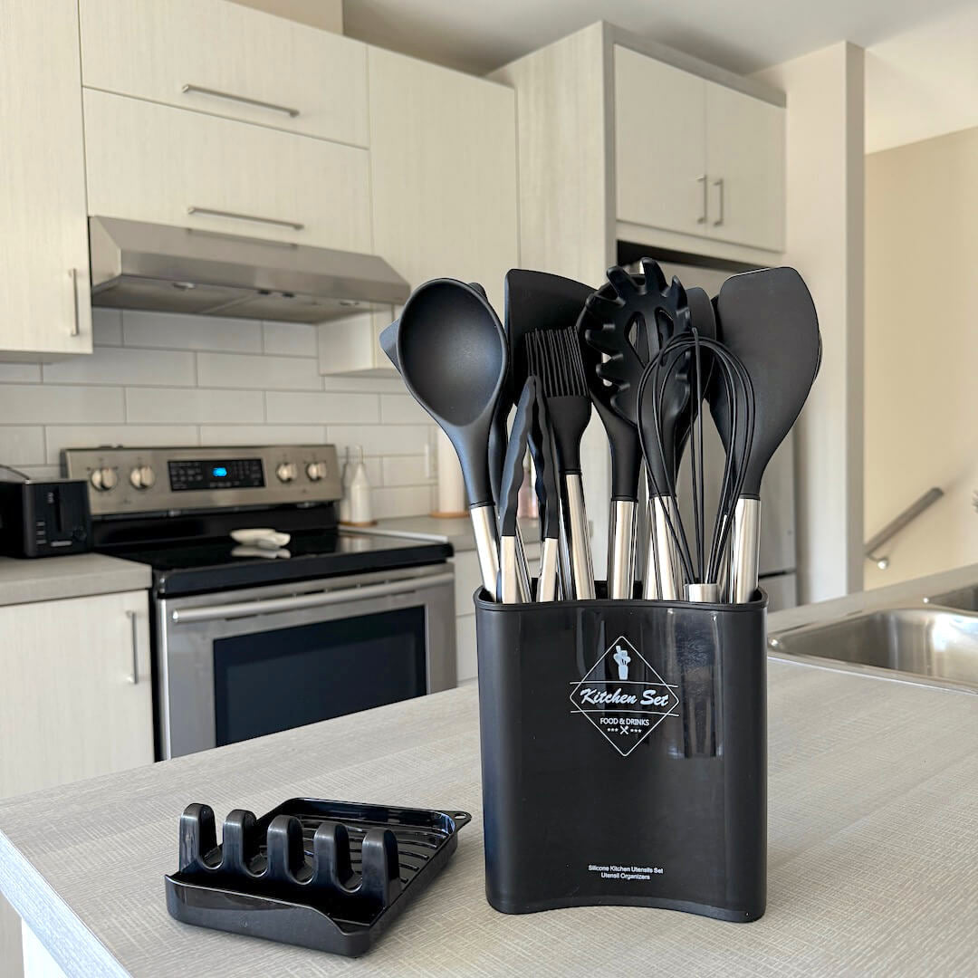 BowLift | Lyon Silicone Kitchen Utensils Set