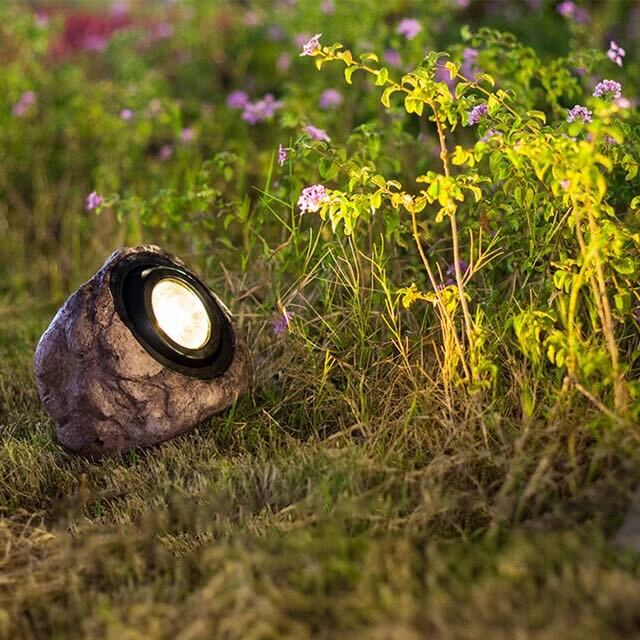 BowLift | Solar Outdoor Lamp LED Waterproof Stone Look IP65