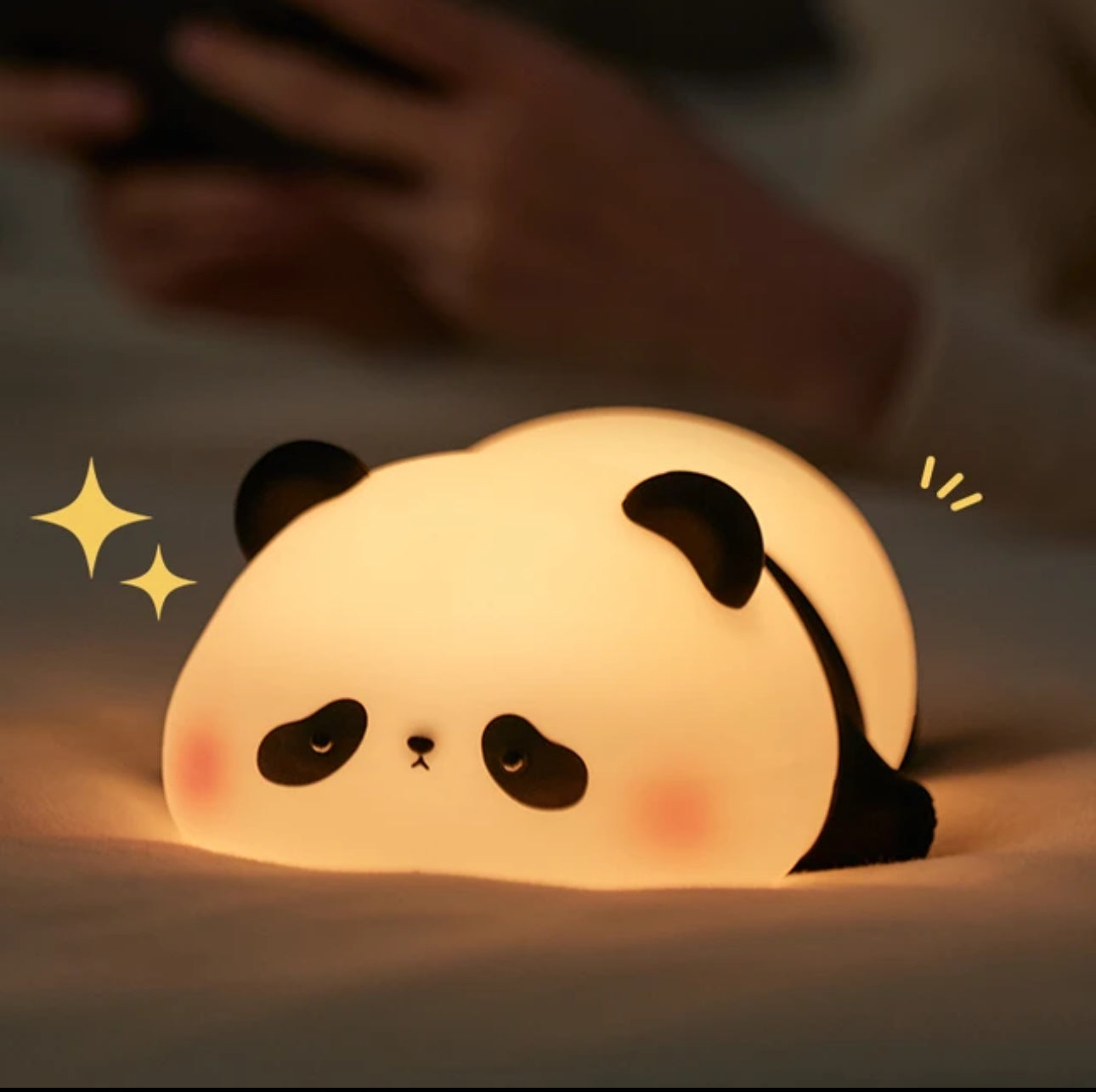 BowLift | CuddlePanda Night Light - Colorful LED Panda for Children