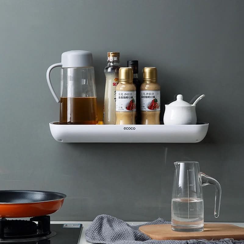 BowLift | Wall-Mount Bathroom Organizer with Towel Rack