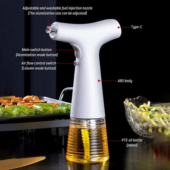 DuoSpray - Luxury 2-in-1 Electric Oil Dispenser Bowlift