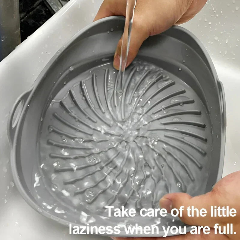 BowLift | Heat-resistant silicone insert for hot air fryers with non-stick coating