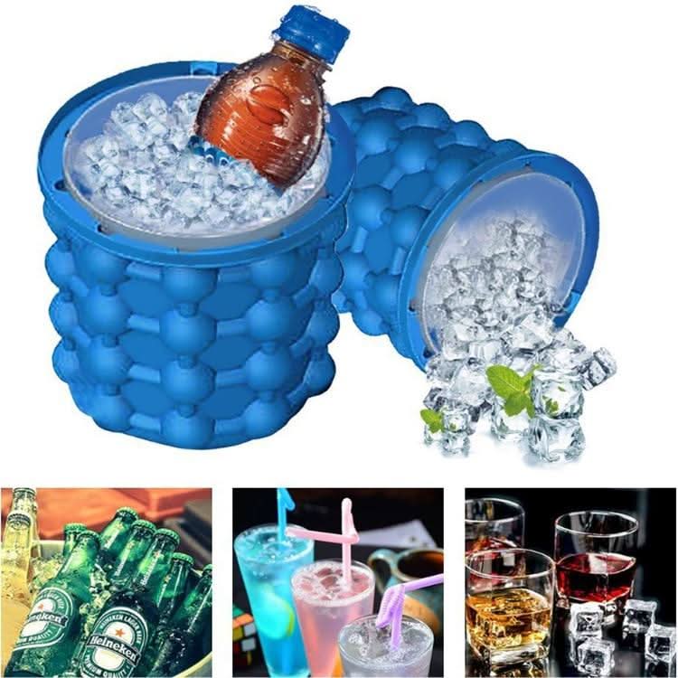 BowLift | 2-in-1 Ice Cube Container & Beverage Cooler for Small Freezers