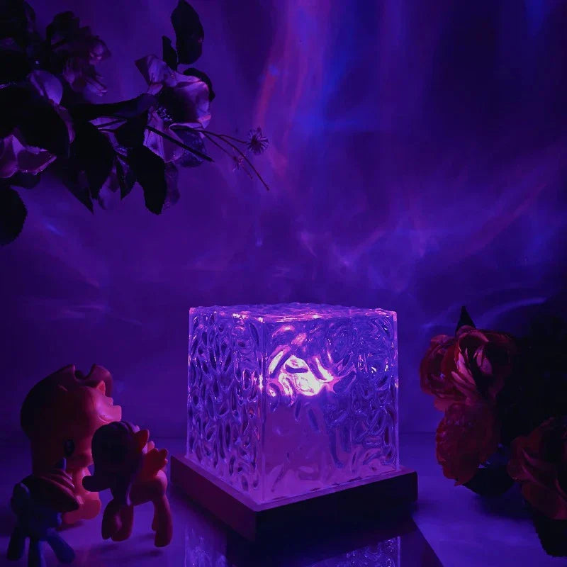 BowLift | Illuminated Elegance: Luxury Aurora Lamp with 16 Colors