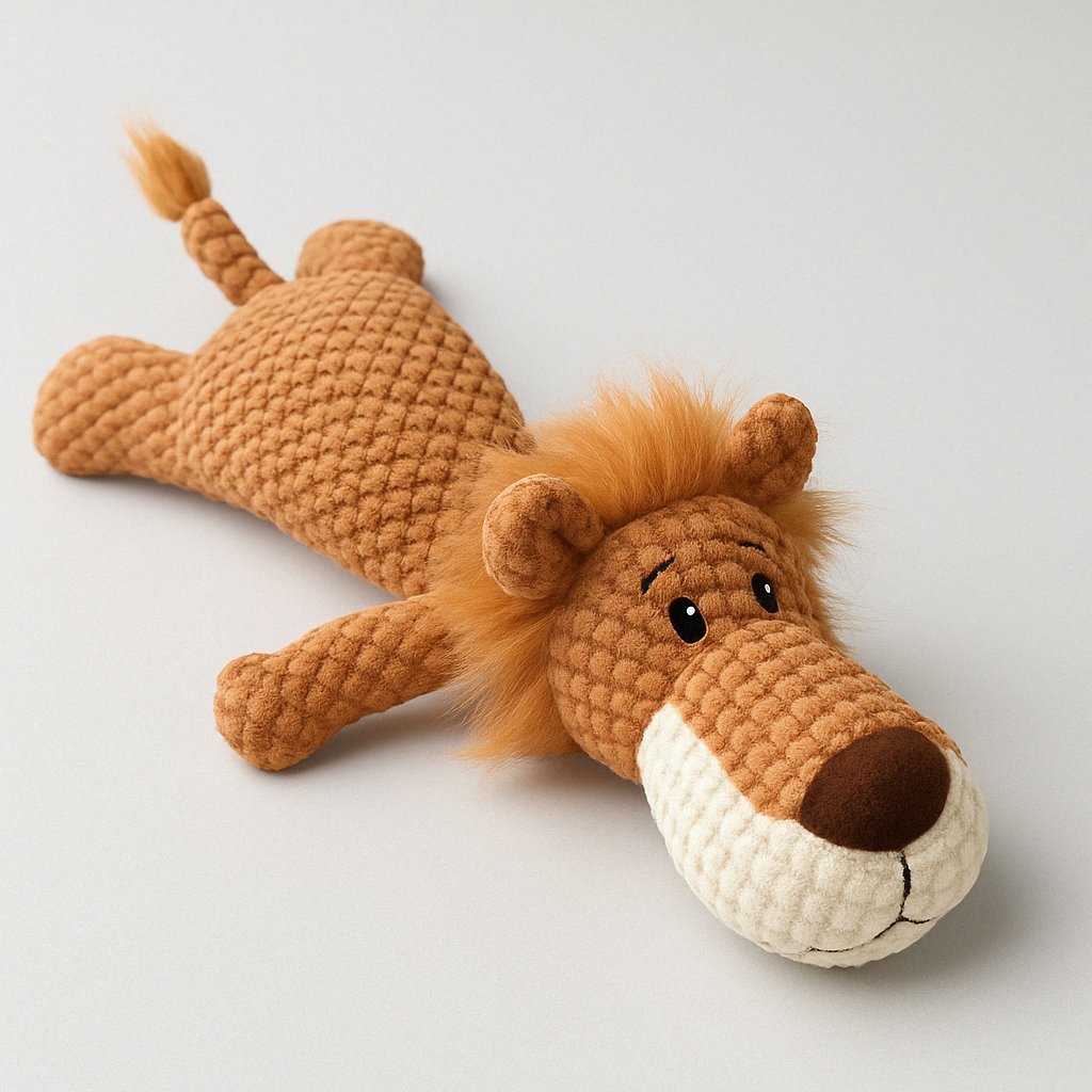 BowLift | Dog Chew Toy Plush Durable Squeaky Animal