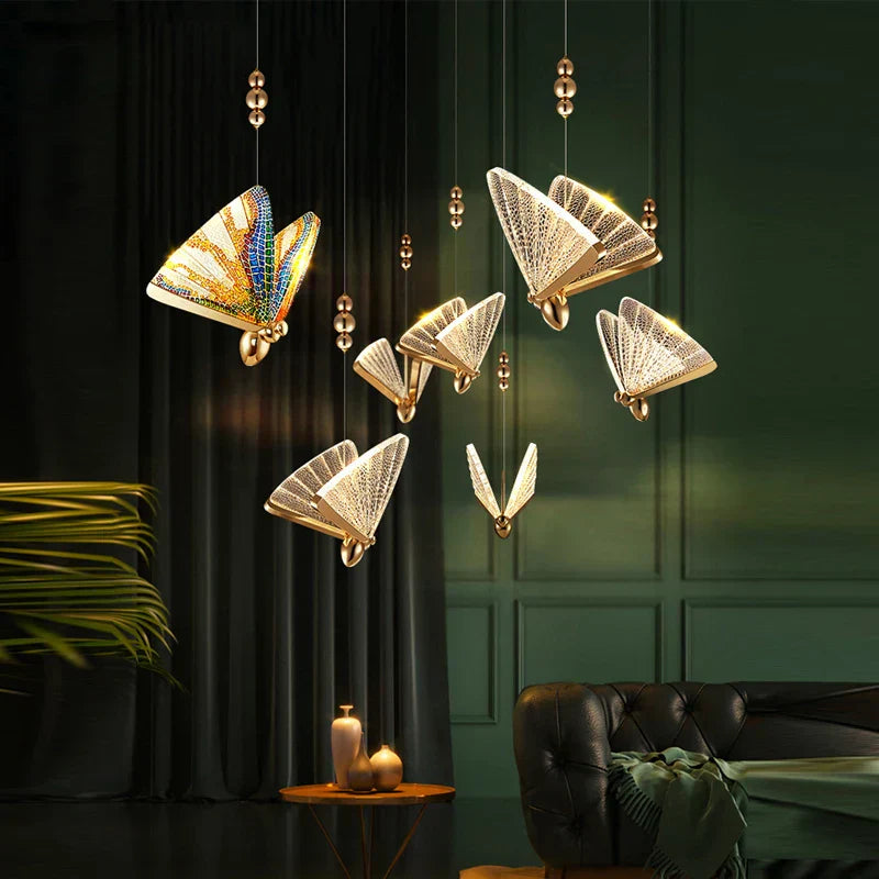 LumeFly – Butterfly LED Pendant Lamp with Warm Light | Bowlift