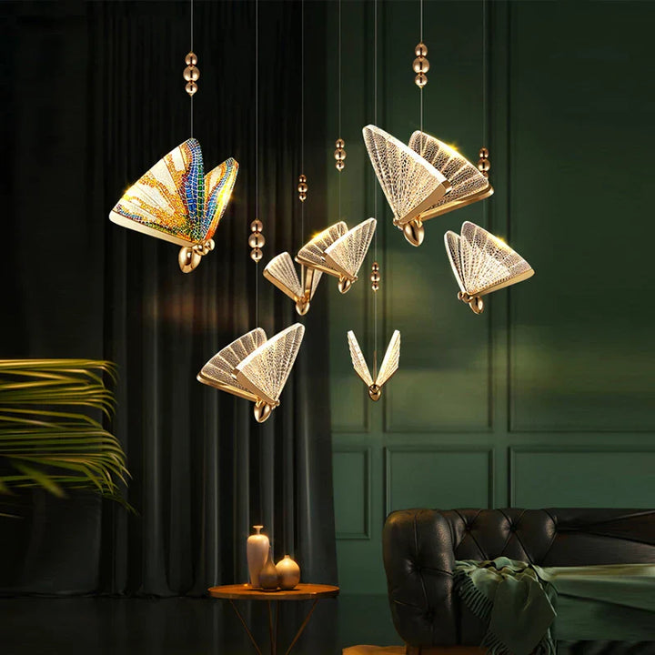 LumeFly – Butterfly LED Pendant Lamp with Warm Light | Bowlift