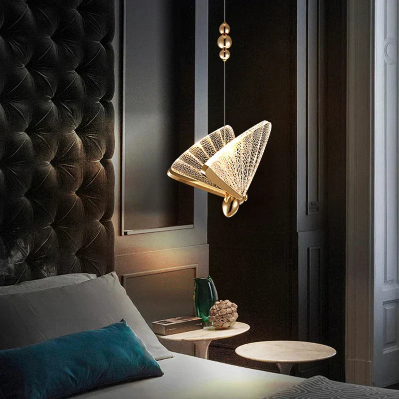 BowLift | Modern Creative LED Pendant Lamp with Decorative Butterfly Design