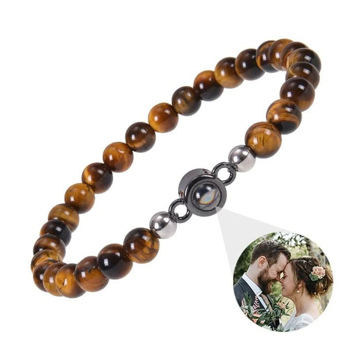 BowLift | Projection Bracelet with Infinity Heart and Personalized Photo