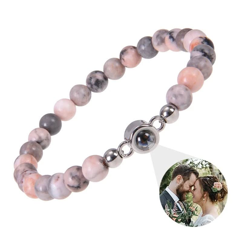 BowLift | Projection Bracelet with Infinity Heart and Personalized Photo