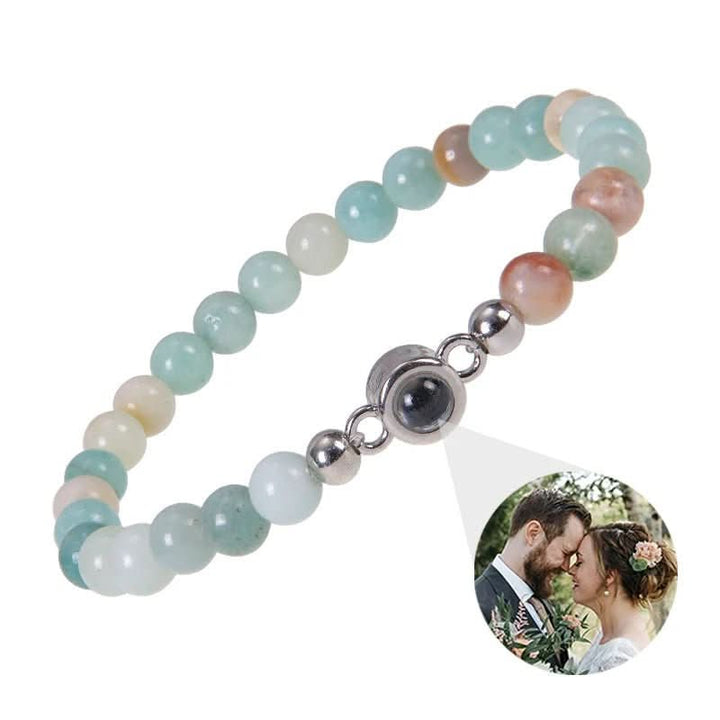 BowLift | Projection bracelet with infinity heart and personalized photo