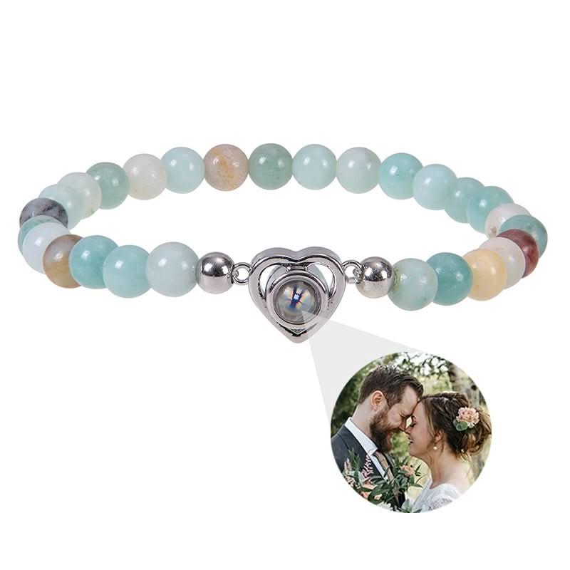 BowLift | Projection bracelet with infinity heart and personalized photo