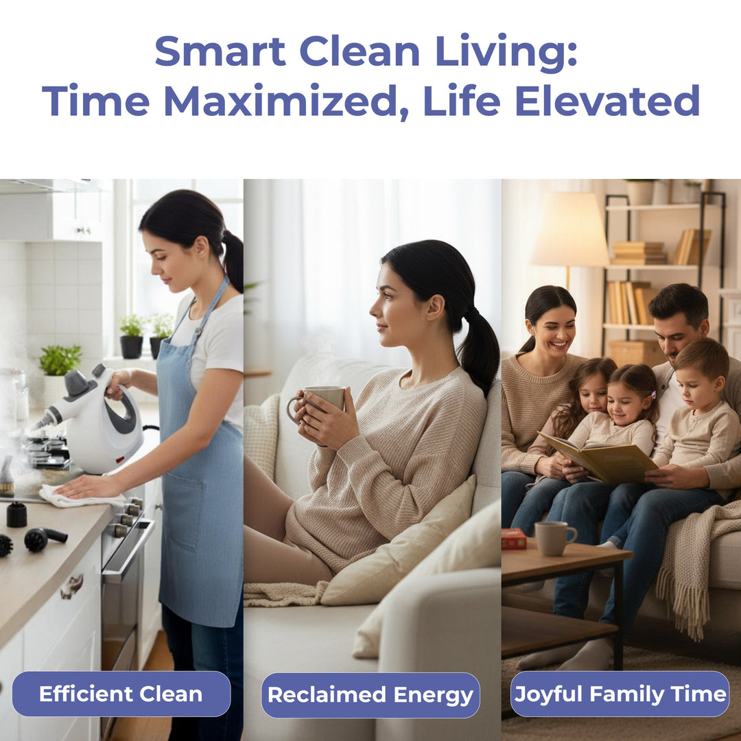 Portable Steam Cleaner – Pressurized, Multi-Purpose Use Bowlift