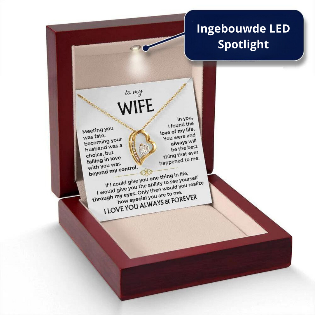 BowLift | Diamond Love - Loving necklace for your beloved wife