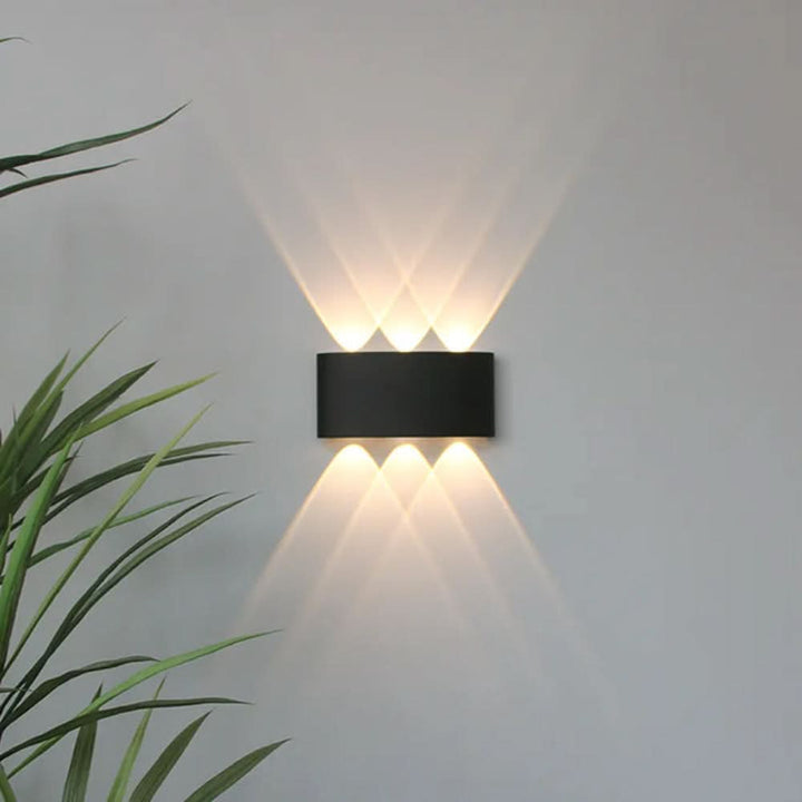 BowLift | Modern Indoor Outdoor Wall Light – Minimalist LED Fixture