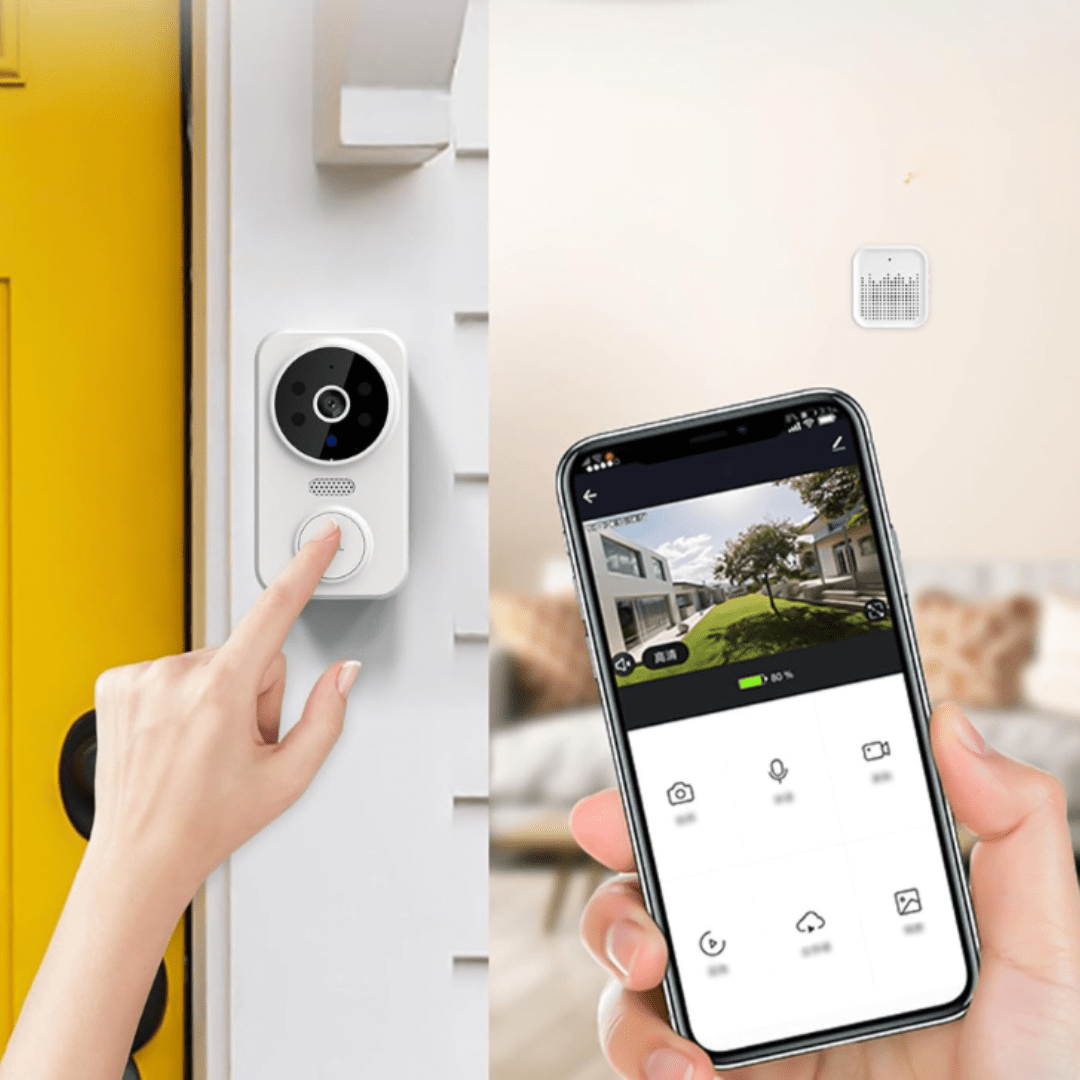 BowLift | Wireless HD Video Doorbell with Motion Detection & Two-Way Audio