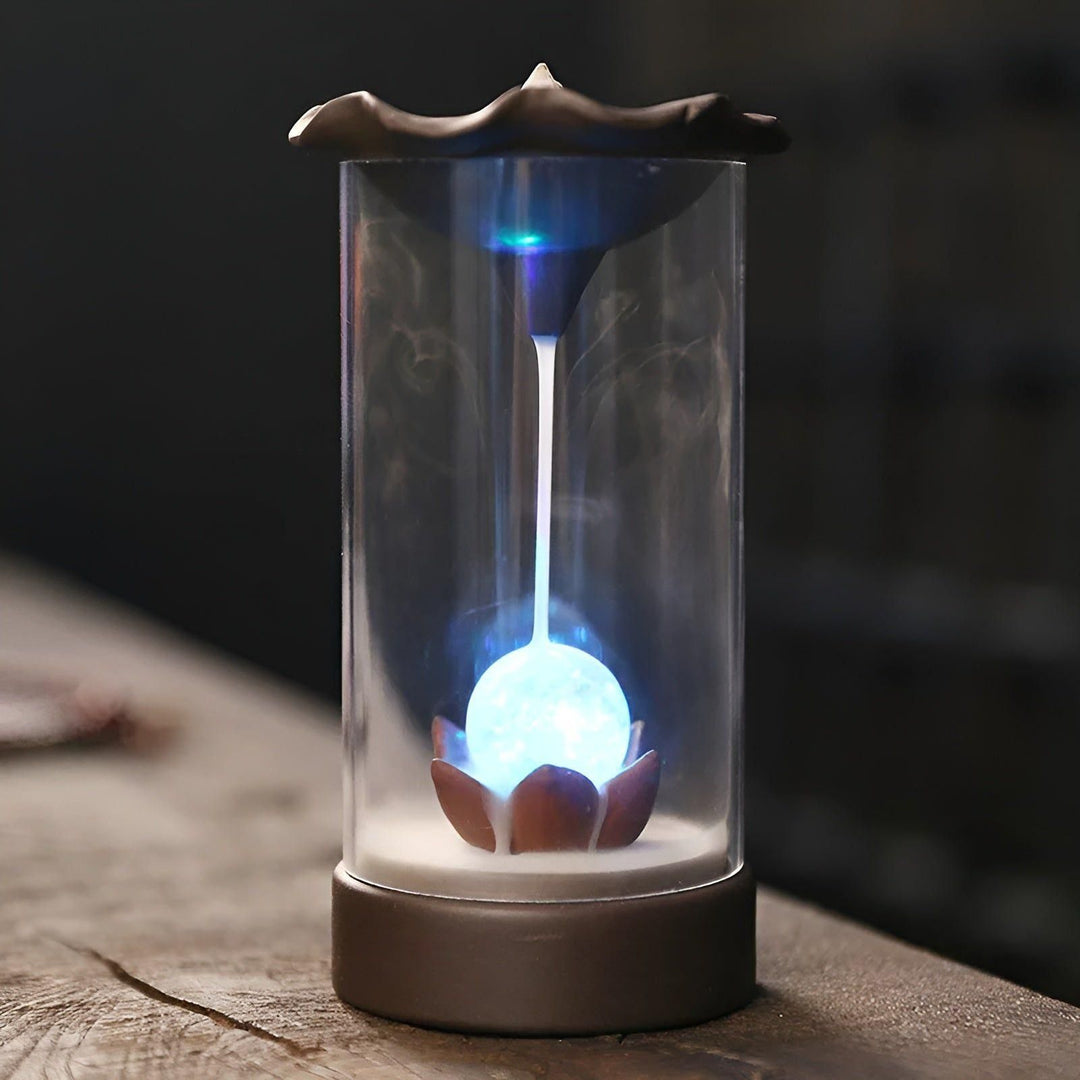 Elegant incense burner with backdraft for a calm and relaxed atmosphere Bowlift