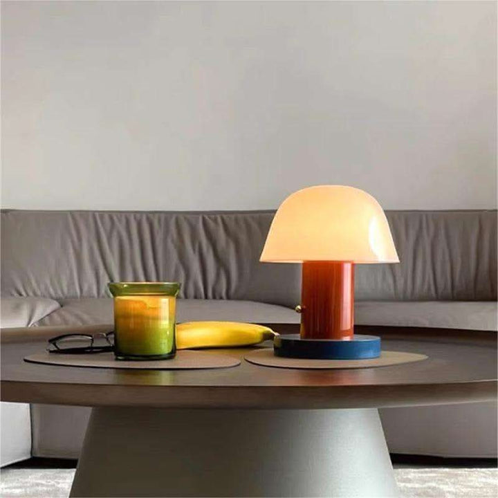 BowLift | LED Mushroom Touch Table Lamp – Battery Powered