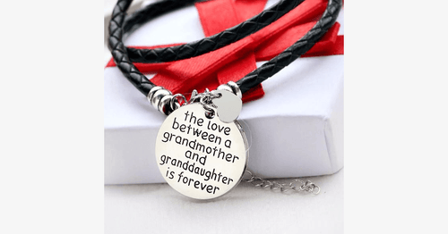 BowLift | The love between a grandmother and granddaughter is forever - hand-stamped wristwatch