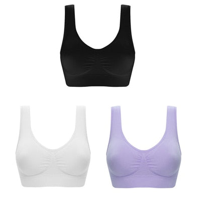 BowLift | Value pack 3pcs Seamless Push Up Bra Wireless Underwear