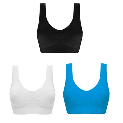 BowLift | Value pack 3pcs Seamless Push Up Bra Wireless Underwear