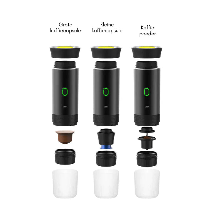 EspressoGo – Draagbare Koffiezetter voor Thuis Bowlift