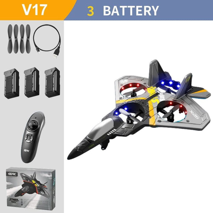 BowLift | RC Airplane with 360° Stunt Features for Beginners & Professionals