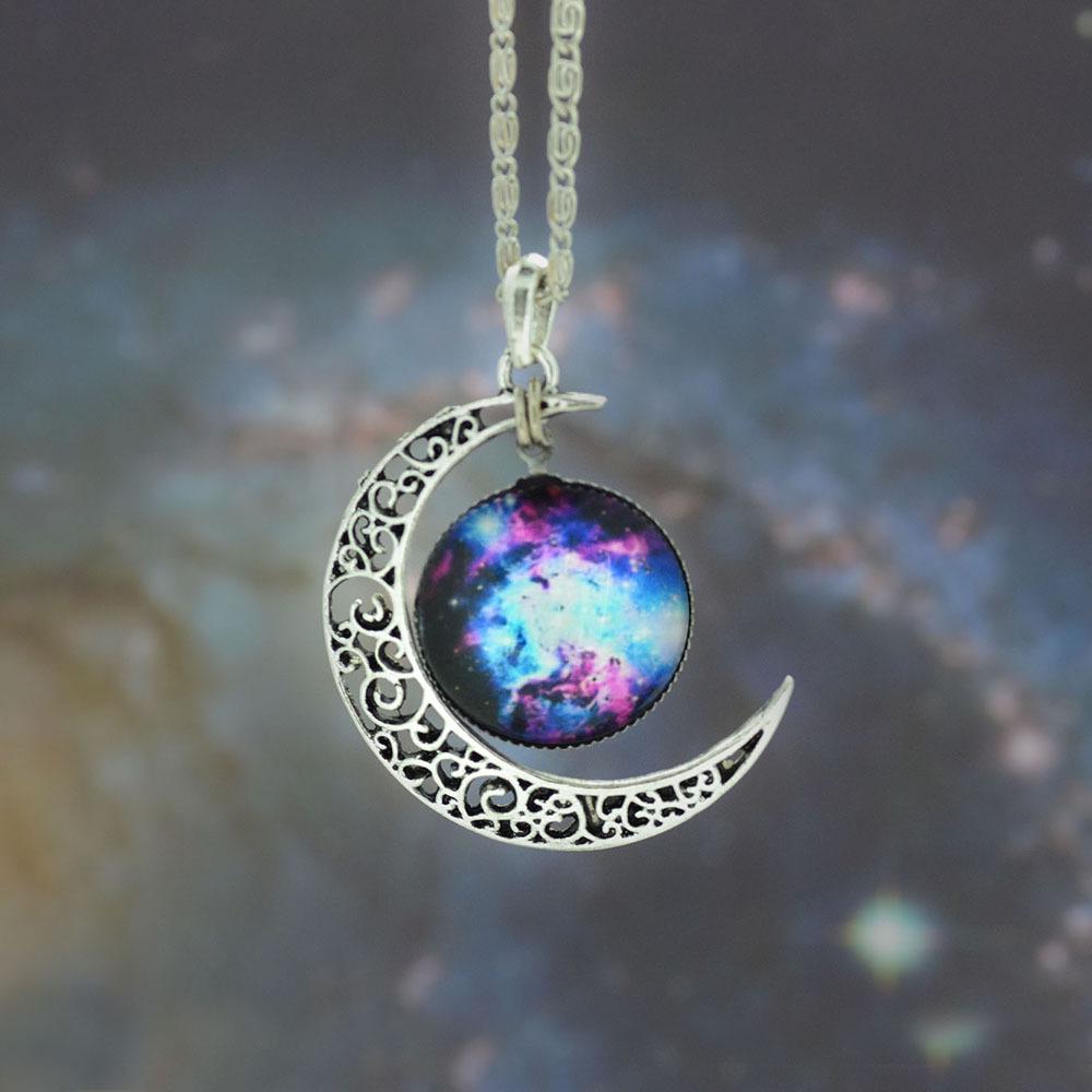 Crescent Galaxy Necklaces | Bowlift