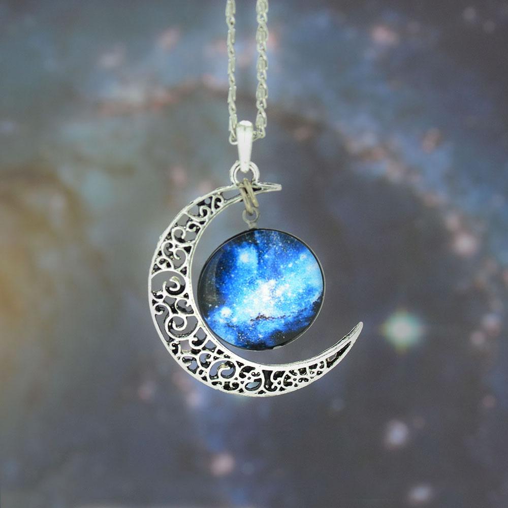 Crescent Galaxy Necklaces | Bowlift