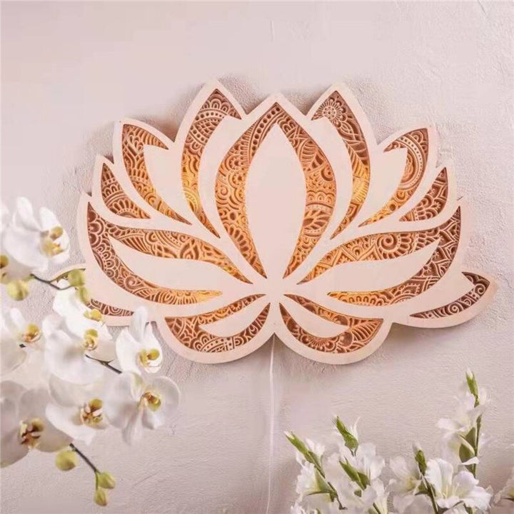 BowLift | Spiritual Lotus Wall Lamp