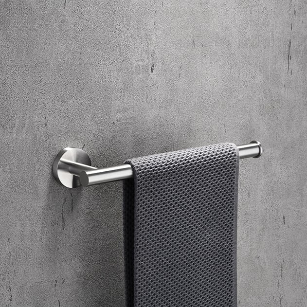 BowLift | KOL Towel Holder Black | Wall Towel Holder in Stainless Steel