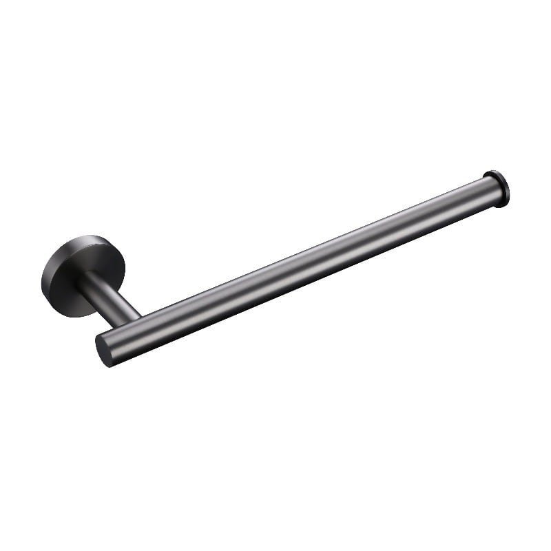 BowLift | KOL Towel Holder Black | Wall Towel Holder in Stainless Steel