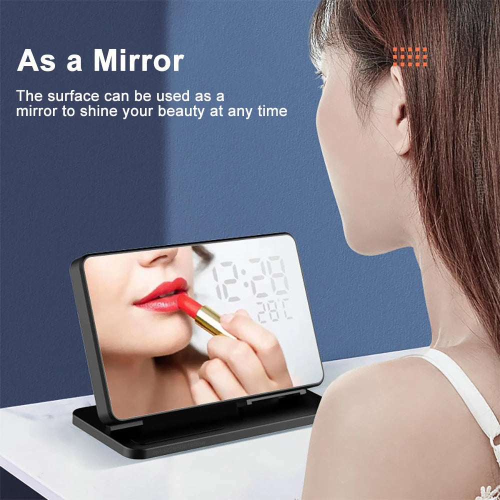 BowLift | 3-in-1 Quick Charge Station | Premium Wireless Fast Charging Docking Station with Alarm Clock | for Apple iPhone, Watch & AirPods