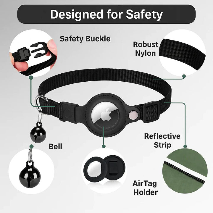 BowLift | GPS Collar for Cats with Reflective Design