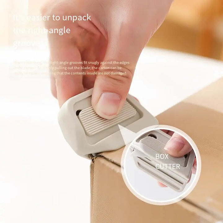 BowLift | Ceramic box cutter – With automatic blade retraction & magnet function