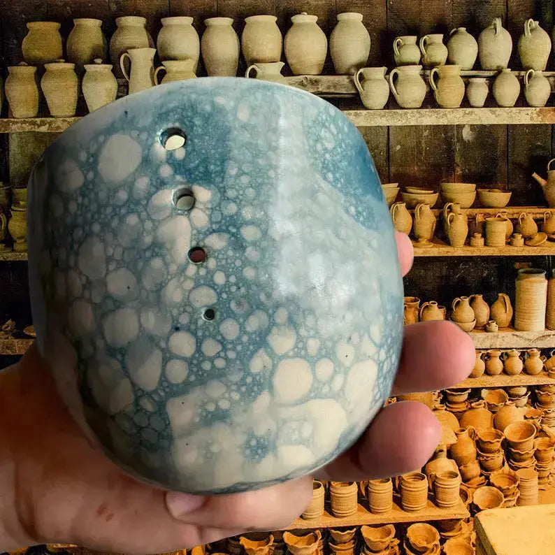 BowLift | Handmade Ceramic Herb Stripper – Effortless & Clean