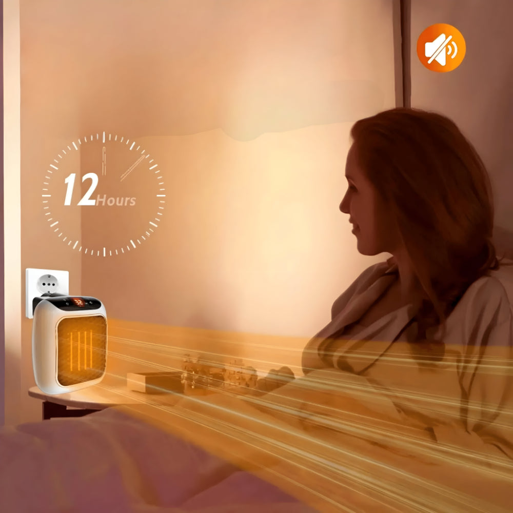 BowLift | WarmiWall Ceramic Wall Heating – Energy-efficient Mini-radiator with Thermostat