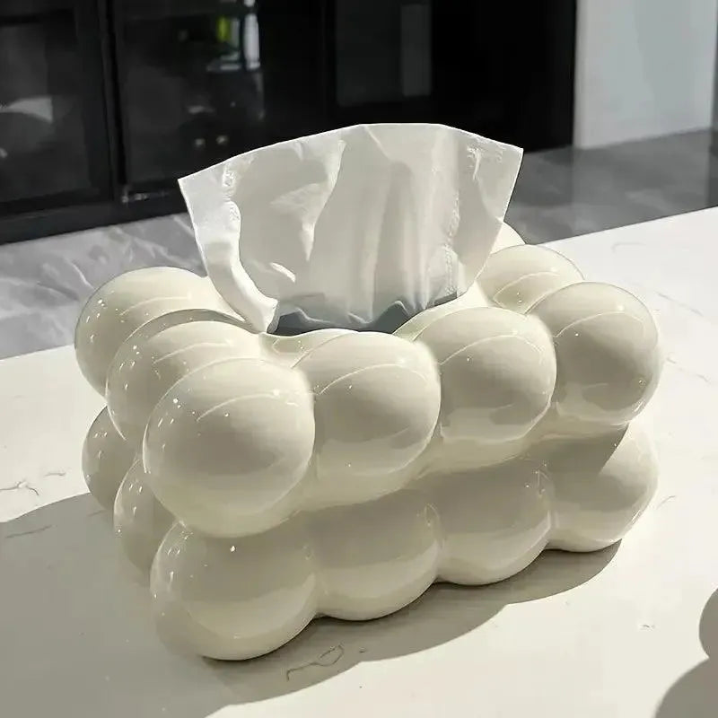 Ceramic Tissue Box - Elegant Tissue Holder | Bowlift
