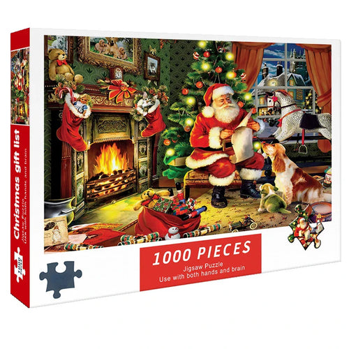 BowLift | Kerstpuzzel voor Volwassenen – 1000 Stukjes Kerstthema voor Gezellige Feestdagen