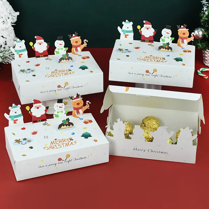 BowLift | Kerst Snoepdozen – Feestelijke Verpakking voor Lekkernijen & Cadeaus