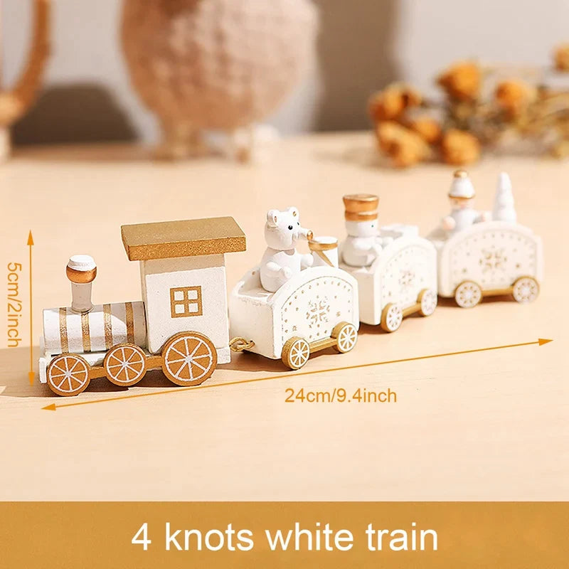 BowLift | Kerst Trein Decoratie – Houten of Plastic Kersttrein voor een Feestelijke Sfeer