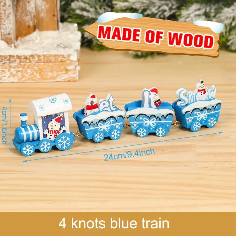 BowLift | Kerst Trein Decoratie – Houten of Plastic Kersttrein voor een Feestelijke Sfeer