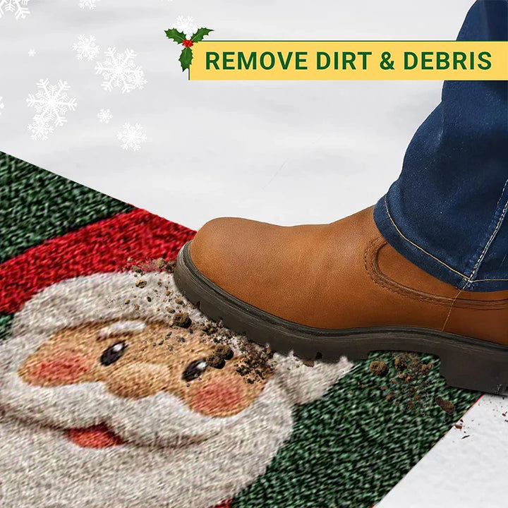 BowLift | Kerstdeurmat – Duurzame & Vrolijke Welkomstmat voor Binnen en Buiten