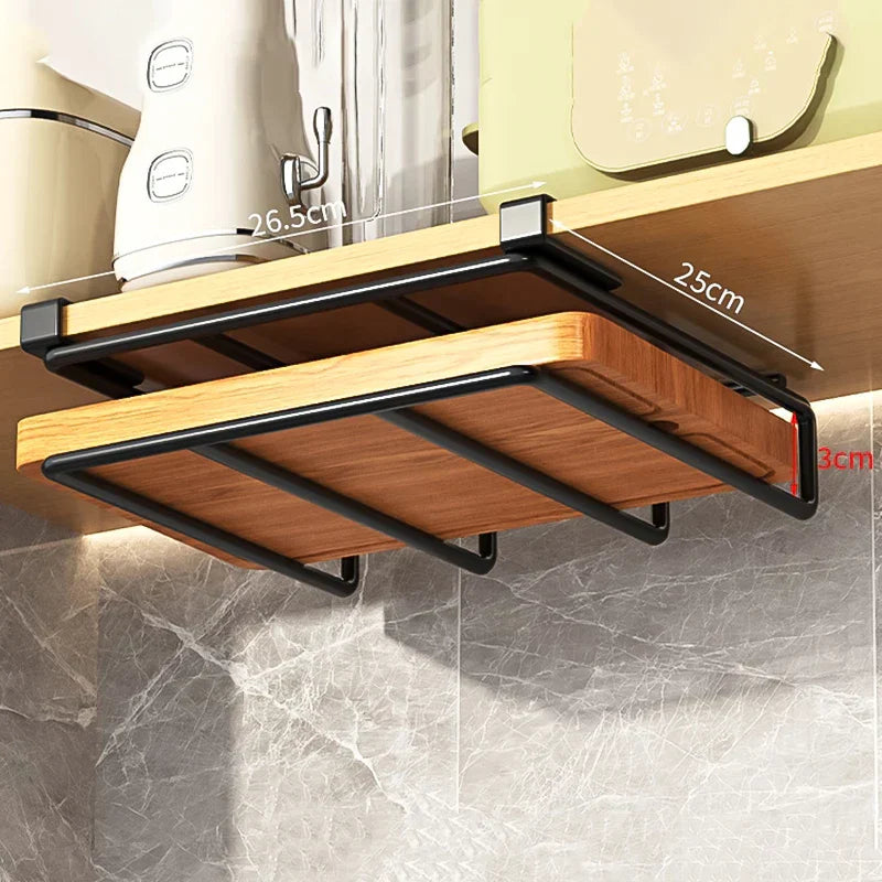 BowLift | Stylish Kitchen Hang Organizer - Easy Installation Without Drilling