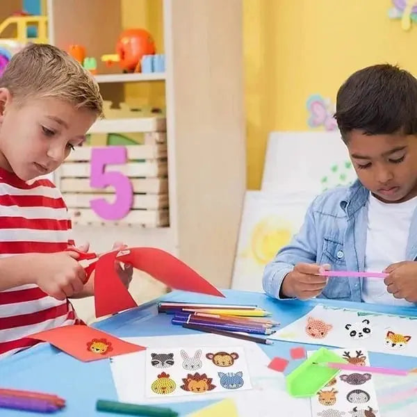 BowLift | Child-friendly Diamond Sticker Set – With non-toxic Glitter Stones