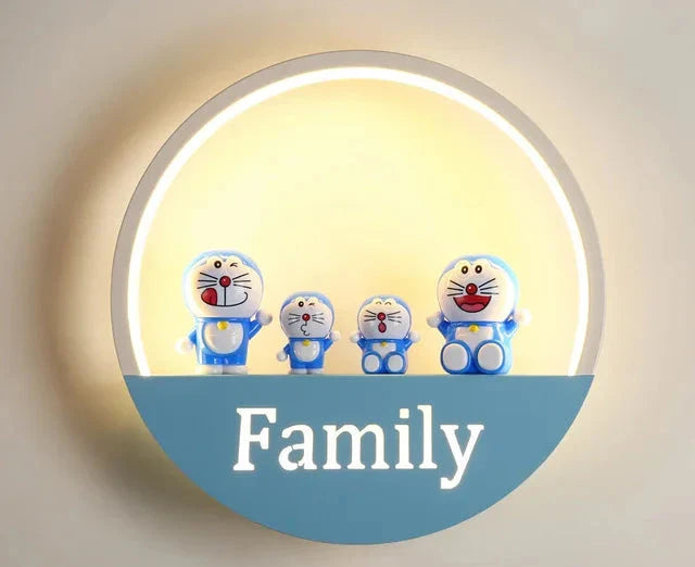 Wall light children's room – Creative LED night light wall lamp with bracket | Bowlift
