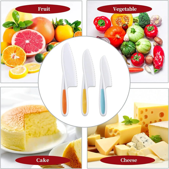 BowLift | Child-friendly kitchen set with knife, peeler & board