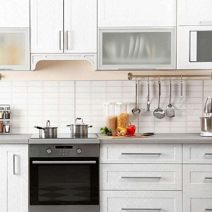 BowLift | Kitchen cabinet pulls brushed nickel stainless steel cabinet handles